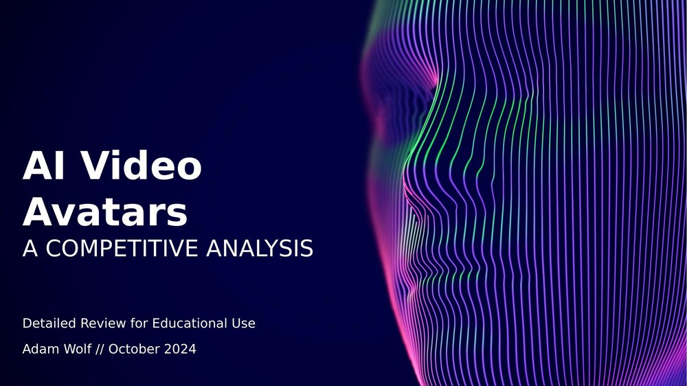 AI Video Avatars competitive analysis